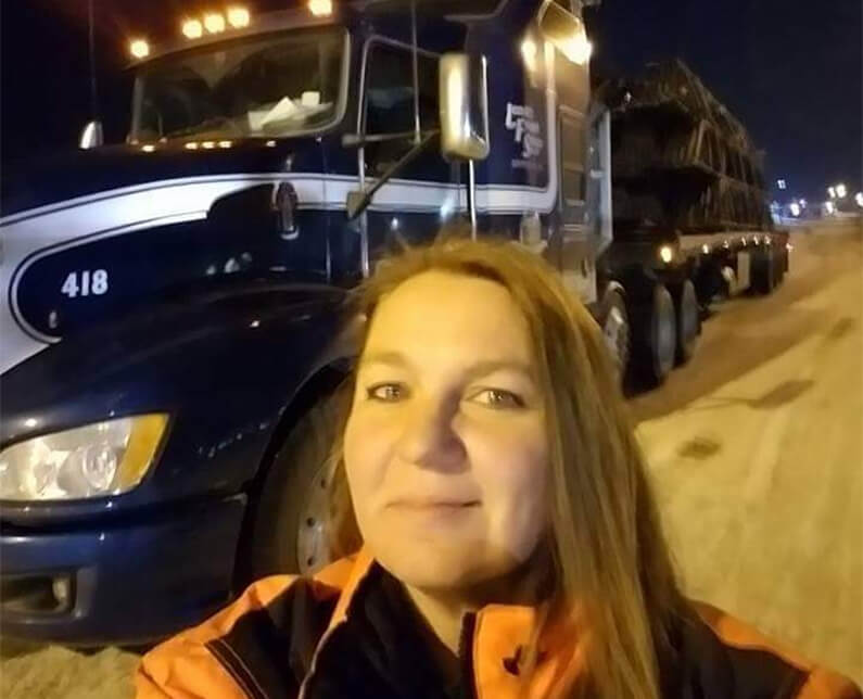 Women Truck Driver